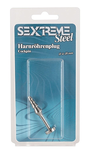 Стальной уретральный плаг-ёлочка Orion Sextreme Steel Cockpin 0523011
