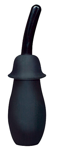 Чёрный анальный душ с тремя насадками Orion Intimate Shower 05288620000