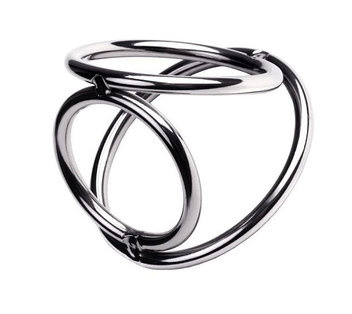 Металлический бондаж для пениса ToyFa 717105-M