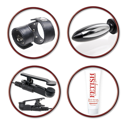 Набор для электростимуляции эрогенных зон Pipedream Deluxe Shock Therapy Travel Kit PD3723-05