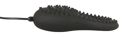 Вибростимулятор чёрный с золотым для пар с пультом Orion Couples Cushion  05937370000