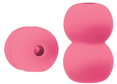 Розовый сквозной мастурбатор NS Novelties Moon Stroker NSN-0486-14