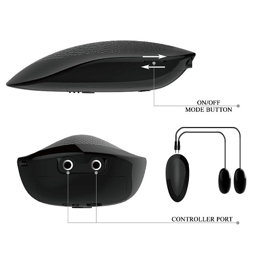 Телесные вагина и анус с вибрацией Baile Crazy Bull Busty Butt BM-009141Z-1