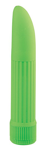 Классический зелёный вибратор Dream Toys BASICX MULTISPEED VIBRATOR GREEN 5INCH 20653 (13 см)