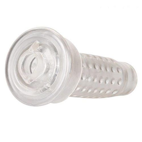 Прозрачная уплотнительная вставка для вакуумных помп California Exotic Novelties Stroker Pump Sleeve Pussy SE-1047-50-2