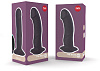 Чёрный реалистичный фаллоимитатор Fun Factory The Boss Dildo 22808 (18 см)