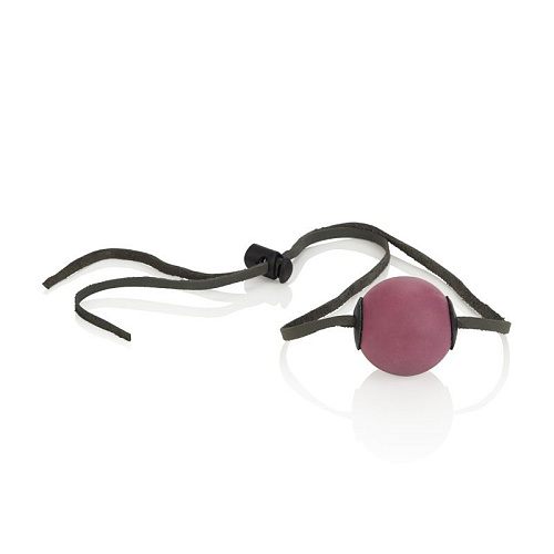 Кляп с резиновым красным шаром на чёрных ремешках California Exotic Novelties Ball Gags SE-2740-00-2