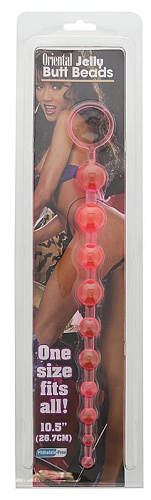 Розовая анальная цепочка NMC 110501 (26,7 см)