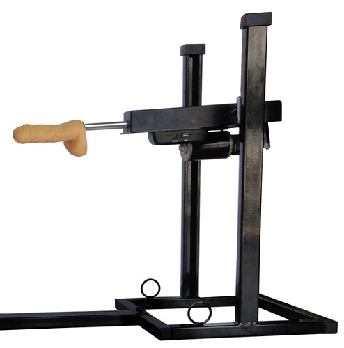 Чёрная секс-машина с телесными насадками MyWorld - DIVA Bondage 912373