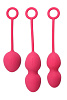 Набор розовых вагинальных шариков со смещенным центром тяжести Svakom Nova Ball SSYB-PMR