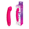 Розовый изогнутый вибромассажёр с 20 режимами вибрации Bior toys CSM-23111 (15 см)