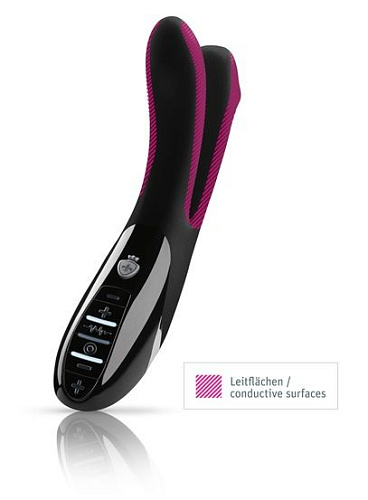 Двойной электростимулятор MyStim Tingling Apart 46877 (25 см)