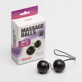 Чёрные вагинальные шарики Sitabella 8009-1