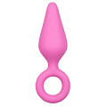 Розовая анальная пробка EDC Wholesale Pointy Plug ET216PNK (15,5 см)