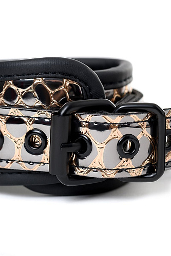 Набор золотисто-чёрных БДСМ-девайсов WANAME Goddess 477010