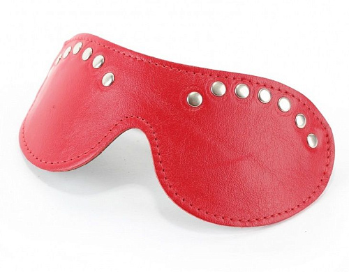 Красная маска с декором БДСМ арсенал 58006