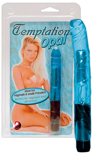 Голубой анальный вибратор Orion 0561410 (16 см)