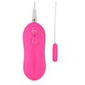 Маленькая розовая вибропуля с 10 функциями Howells 35005-pink