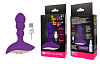 Фиолетовый анальный вибромассажёр Bior toys ST-40163-5