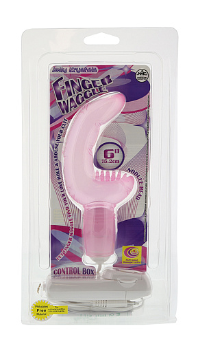 Розовый вибратор-пальчик NMC 111096 (16,5 см)