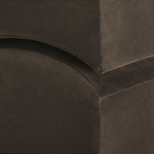 Коричневая вельветовая подушка для любви Liberator Flip Ramp 14730544