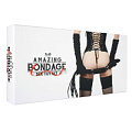 Чёрный набор БДСМ-аксессуаров Toy Joy AMAZING BONDAGE SEX 3006010080