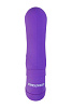 Фиолетовый вибратор с объёмным рельефом Evolved EN-BB-1586-2 (7,5 см)