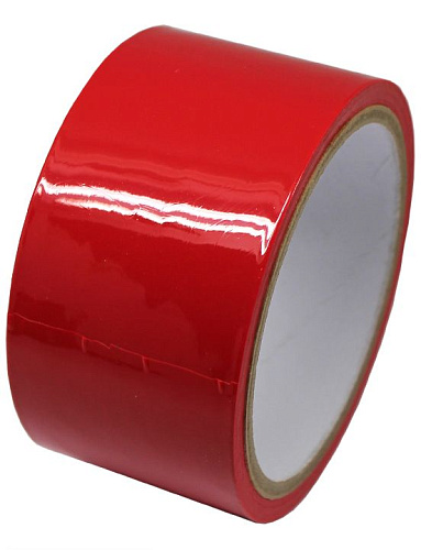 Красный скотч для бондажа Eroticon P3380R