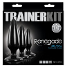 Набор из 3 чёрных силиконовых анальных пробок NS Novelties Trainer Kit NSN-1105-03
