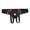 Трусики для маленькой насадки из красной кожи БДСМ арсенал 52016ars