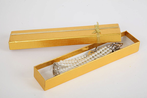 Наручники из перламутровых бус White Label 47501-2-MM