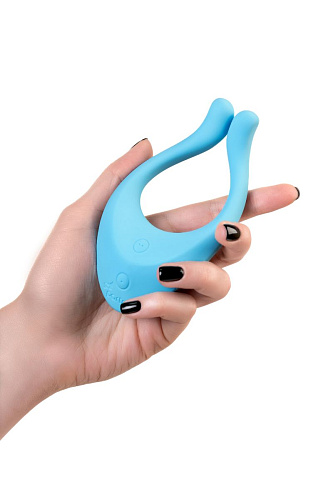 Голубой многофункциональный стимулятор для пар Satisfyer Partner Multifun 1 J2018-29