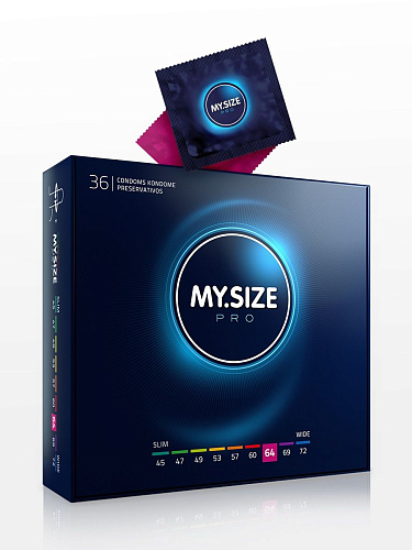Презервативы R S GmbH MY.SIZE №36 (36 шт, размер 64)