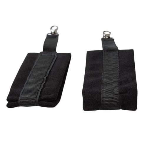 Малиново-чёрная подушка для любви с фиксаторами RestArt HANNA RA-502