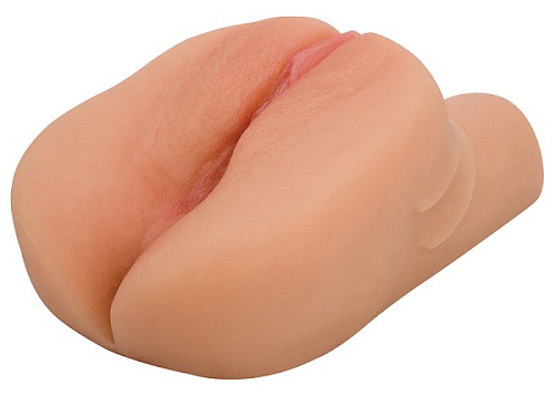 Телесные вагина и анус с вибрацией Topco Sales Phoenix Marie Vibrating CyberSkin Pet Pussy Ass 1091183