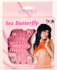 Розовый клиторальный стимулятор ToyFa Sex Butterfly 884001-3