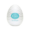 Мастурбатор-яйцо молочного цвета Tenga WAVY EGG-001