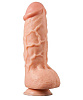 Телесный фаллоимитатор NMC 10INCH GIANT PVC DONG WITH SUCTION CUP 111718 (25 см)