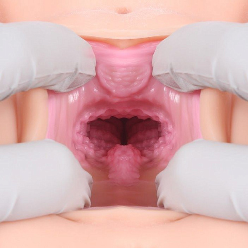 Телесный мастурбатор с двойным слоем материала KOKOS Victoria M01-003-05D