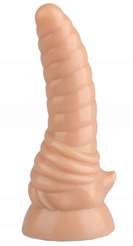 Телесный фигурный анальный фаллоимитатор Сумерки богов 1017-10 BX DD (20,5 см)