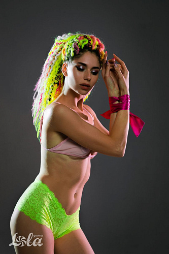 Розовая лента для связывания Lola toys Wink 1142-02lola