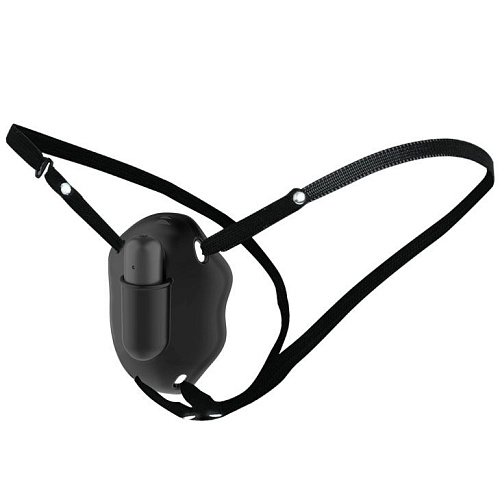 Чёрная вибробабочка на ремешках Baile Carter BI-014153-1