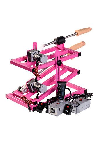 Розовая секс-машина LoveMachines «Дабл-Казанова» FM0513