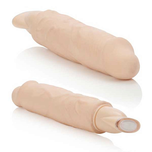 Вибратор телесного цвета California Exotic Novelties 10-Function Pure Skin Bendies SE-0293-01-3 (21 см)
