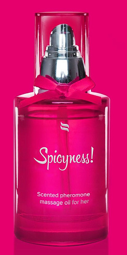 Массажное масло с феромонами Obsessive Oil with pheromones Spicy (100 мл)