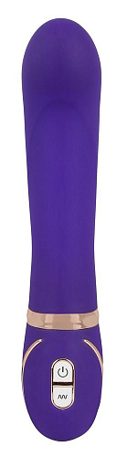 Фиолетовый вибромассажёр для точки G Orion Front Row Pink GR 0586048 (22 см)