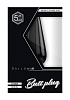 Чёрный гладкий анальный стимулятор Shots Media BV Bottom Line Model 1 BTM002BLK (13 см)