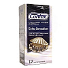 Презервативы с крупными точками и рёбрами Contex Extra Sensation №12 (12 шт)