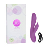 Фиолетовый перезаряжаемый хай-тек вибромассажёр Jopen L15 JO-4730-05-3 (22 см)