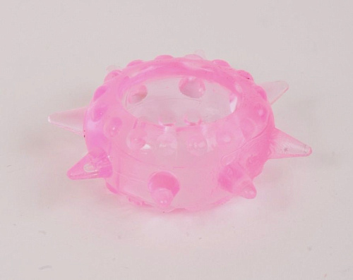 Набор из трех разноцветных эрекционных колец: с лепестками, шипами и шишечками White Label 47213-MM